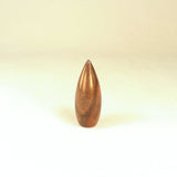 Special Lamp Finial, Dart 2 in Figured Black Walnut & Brass with Tung Oil Finish