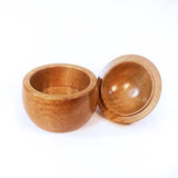 Jewelry Dish 5 Maple Ebony Wood Small Bowl With Lid
