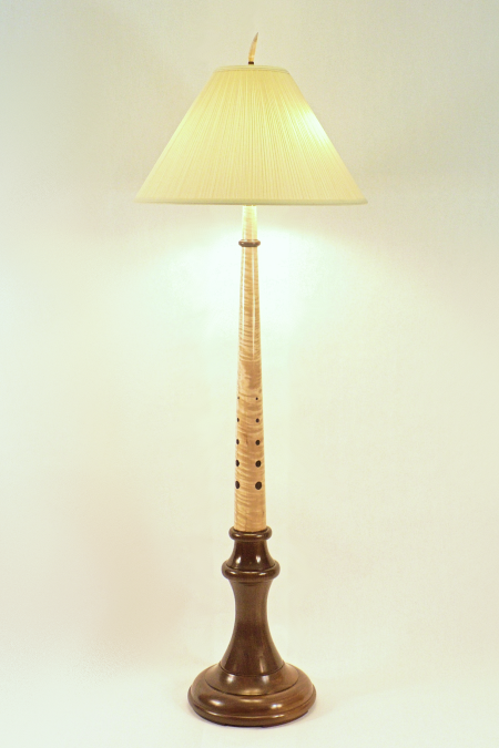Hand Made Wooden Floor Lamps By Picinae Studios