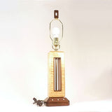 Modern Wooden Table Lamps Handmade by Picinae Studios