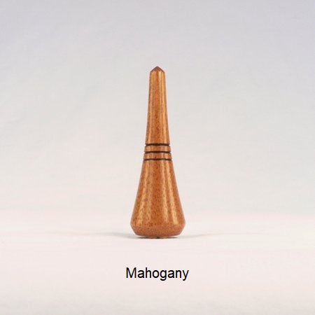 Mahogany Wood Lamp Finial Spires 3A