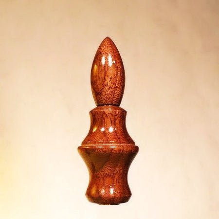 Lamp Finials Mahogany Wood Spires 10