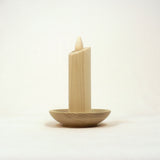 Handmade Wooden Candle Ornaments by Picinae Studios