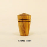 Lamp Finial Dome 1 Spalted Maple Wood