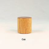 Wooden Lamp Finial Red Oak Handmade by Picinae Studios