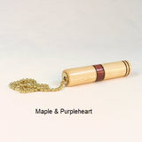 Handmade Switch Pull Maple Purpleheart