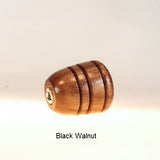 Lamp Shade Finials Black Walnut Wood Dome 5
