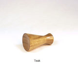 Teak Lamp Finial Handmade by Picinae Studios 