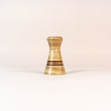 Pendant Lamp Finial in Curly Maple and Cherry Handmade by Picinae Studios