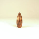 Special Lamp Finial, Dart 2 in Figured Black Walnut & Brass with Tung Oil Finish
