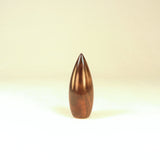 Special Lamp Finial, Dart 2 in Figured Black Walnut & Brass with Tung Oil Finish
