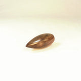 Special Lamp Finial, Dart 2 in Figured Black Walnut & Brass with Tung Oil Finish