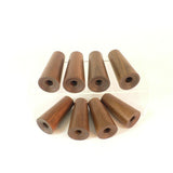 Custom Lamp Necks for Jeff, Handmade in Black Walnut