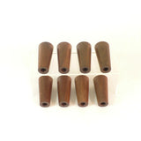 Custom Lamp Necks for Jeff, Handmade in Black Walnut