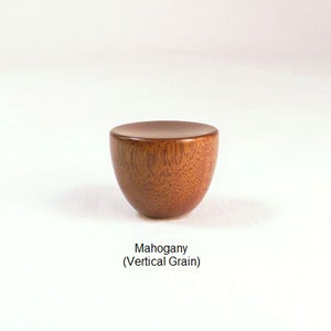 Mahogany Lamp Finial Handmade by Picinae Studios