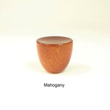 Mahogany Lamp Finial Handmade by Picinae Studios