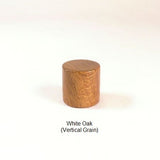 White Oak Lamp Finial Handmade by Picinae Studios