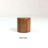 Dark Teak Lamp Finial Handmade By Picinae Studios
