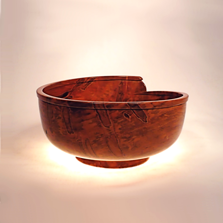 Specialty Wooden Bowl in Ambrosia Maple handmade by Picinae Studios