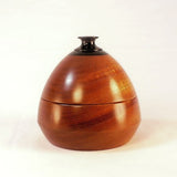 Jewelry Dish 4 Mahogany Ebony Wood Bowl With Lid