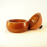 Jewelry Dish 4 Mahogany Ebony Wood Bowl With Lid