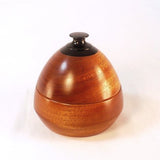 Jewelry Dish 4 Mahogany Ebony Wood Bowl With Lid