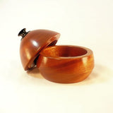 Jewelry Dish 4 Mahogany Ebony Wood Bowl With Lid