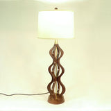 Tall Table Lamp MCM Serpentine Handmade by Picinae Studios