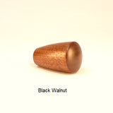 Lamp Finial Black Walnut Wood Dome 7
