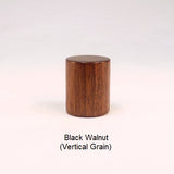 Lamp Shade Finial Drum 7 Black Walnut Wood