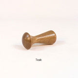 Handmade Lamp Finial Teak By Picinae Studios