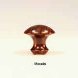 Lamp Shade Finial Bow Pattern 2 Bolivian Rosewood