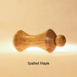 Lamp Finial Button Pattern 1 Spalted Maple Wood 