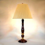 Traditional Wooden Candlestick Lamps Handmade By Picinae Studios