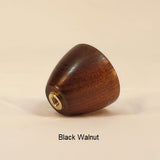 Black Walnut Wood Lamp Finial Cup 5