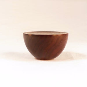 Custom Lamp Finial for Bonnie,  Cup 8, Black Walnut