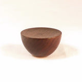 Custom Lamp Finial for Bonnie,  Cup 8, Black Walnut