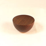 Custom Lamp Finial for Bonnie,  Cup 8, Black Walnut