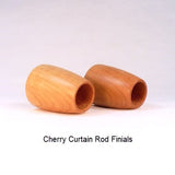 Curtain Rod Finials For 1" Wood Dowel