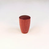 Custom Lamp Finial for James, Dome 7, Purpleheart Wood
