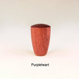 Lamp Shade Finial Dome 7 Purpleheart Wood