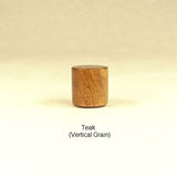 Teak Lamp Finial Small Handmade by Picinae Studios