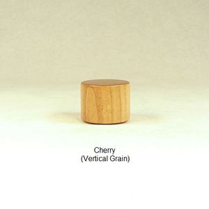 Cherry Wood Lamp Finial Drum 18 Handmade by Picinae Studios