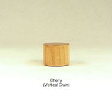 Cherry Wood Lamp Finial Drum 18 Handmade by Picinae Studios