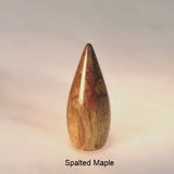 Wood Lamp Finials Dart 1 Spalted Maple