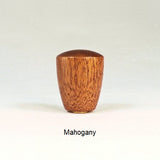 Wood Lamp Shade Finial Mahogany Dome 8