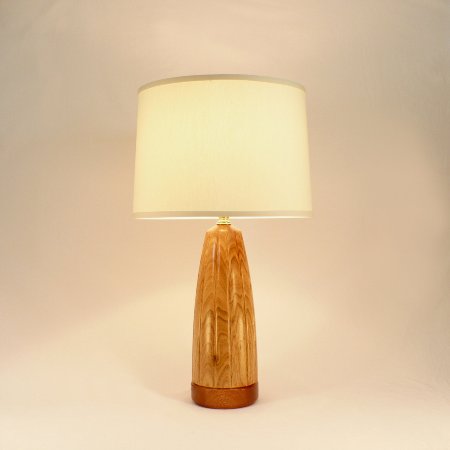 Carved Flute Lamp