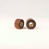 Custom Lamp Parts for Jessica, Black Walnut Lamp Finial and Neck