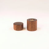 Custom Lamp Parts for Jessica, Black Walnut Lamp Finial and Neck
