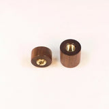 Custom Lamp Parts for Jessica, Black Walnut Lamp Finial and Neck